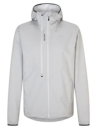 Produktbild: Ziener Herren NARON Regenjacke - Fahrrad|Mountainbike|Outdoor - wasserdicht,atmungsaktiv,Ventilation, dusty grey, 48