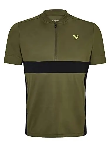 Produktbild: Ziener Herren NARRAN Fahrradtrikot/Radtrikot - Mountainbike|Rennrad - atmungsaktiv,schnelltrocknend,elastisch,Kurzarm, Leaf Green, 58