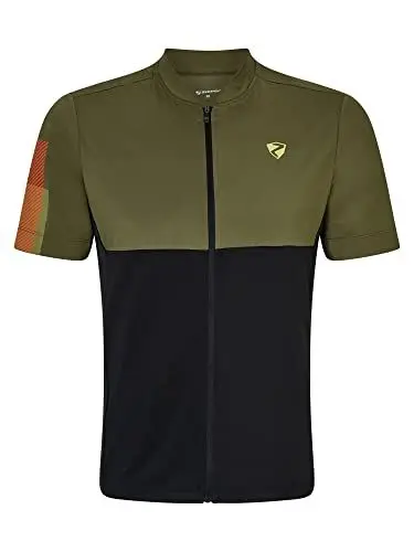 Produktbild: Ziener Herren NORGAN Fahrradtrikot/Radtrikot - Mountainbike|Rennrad - atmungsaktiv,schnelltrocknend,elastisch,Kurzarm, Leaf Green, 46