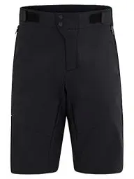 Produktbild: Ziener Herren Nasek X-gel Fahrrad Shorts Rad Hose mit Innenhose Mountainbike Outdoor Freizeit atmungsaktiv schnelltrocknen, Schwarz, 50 EU