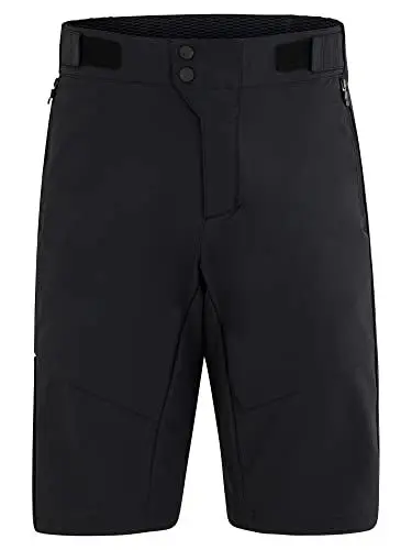 Produktbild: Ziener Herren Nasek X-gel Fahrrad Shorts Rad Hose mit Innenhose Mountainbike Outdoor Freizeit atmungsaktiv schnelltrocknen, Schwarz, 50 EU