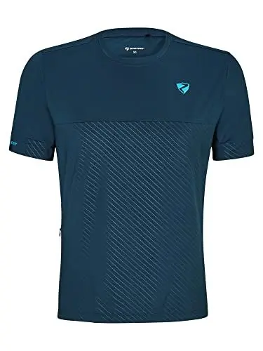 Produktbild: Ziener Herren Nicklas Funktions-Shirt - Fahrrad|Outdoor|Fitness|Sport - atmungsaktiv,schnelltrocknend,Kurzarm, hale Navy, 48