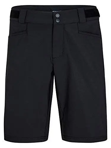 Produktbild: Ziener Herren Niw X-function Fahrrad Shorts Rad Hose mit Innenhose Mountainbike Outdoor Freizeit atmungsaktiv schnelltrocknen, Schwarz, 48 EU