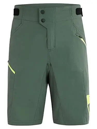 Produktbild: Ziener Herren Nonus X-function Fahrrad Shorts Rad Hose mit Innenhose Mountainbike Outdoor Freizeit atmungsaktiv schnelltrocknen, Pine Tree, 50 EU