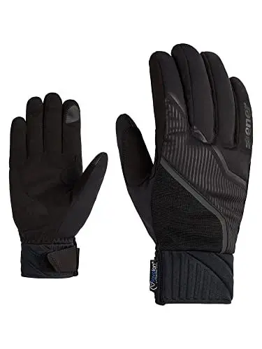 Produktbild: Ziener Herren UZOMI Langlauf/Nordic/Crosscountry-Handschuhe | extra warm, Touch, Soft-Shell, Black, 6,5