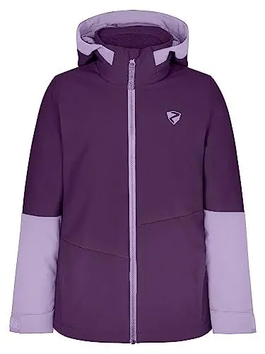 Produktbild: Ziener Kinder AVAK Ski-Jacke Winterjacke | wasserdicht winddicht warm, dark violet, 140