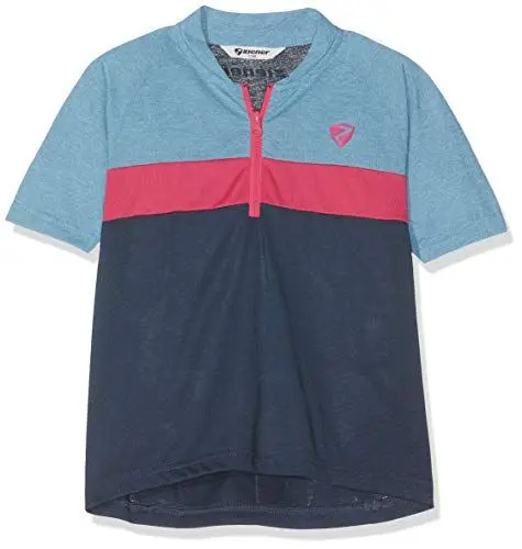 Produktbild: Ziener Kinder CENELM jun (tricot) Fahrradtrikot/Radtrikot - atmungsaktiv|schnelltrocknend|elastisch|funktionell