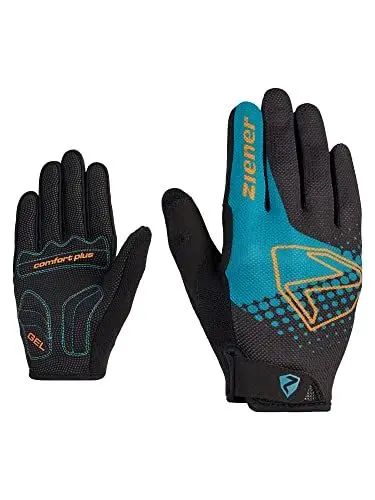 Produktbild: Ziener Kinder Colo Fahrrad/Mountainbike/Radsport-Handschuhe | Langfinger - atmungsaktiv,dämpfend, Crystal Blue, XL
