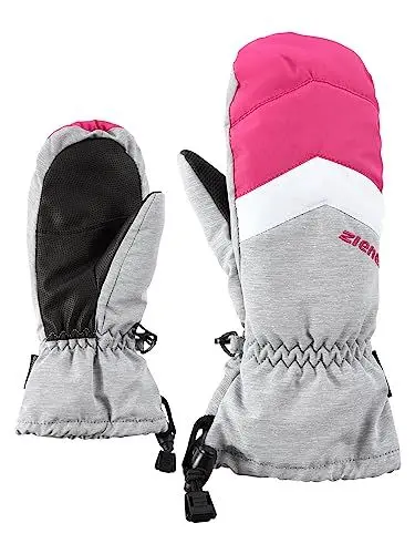 Produktbild: Ziener Kinder LETTERO Ski-Fäustling/Wintersport | wasserdicht atmungsaktiv, light melange, 5