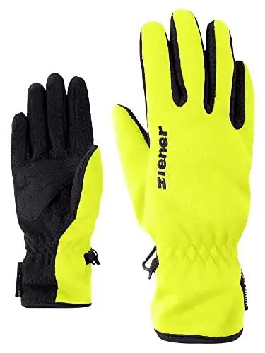 Produktbild: Ziener Kinder LIMPORT Funktions- / Outdoor-Handschuhe | Winddicht atmungsaktiv, poison yellow, 7,5