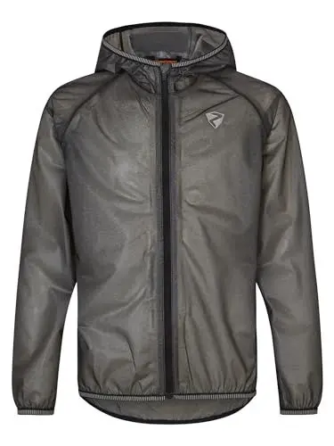 Produktbild: Ziener Kinder NARUS Regenjacke - Fahrrad|Mountainbike|Outdoor - wasserdicht,atmungsaktiv,super leicht, black, 116