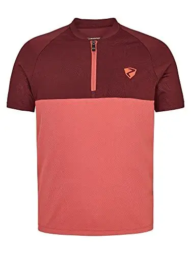 Produktbild: Ziener Kinder Nielson Fahrradtrikot/Radtrikot - Mountainbike|Rennrad - atmungsaktiv,schnelltrocknend,elastisch,Kurzarm, Velvet red, 176