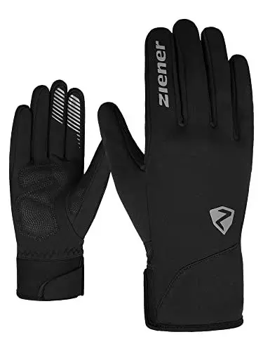 Produktbild: Ziener Unisex SMU 20-Bike 234 Fahrradhandschuhe, Winter | Soft-Shell, gepolstert, atmungsaktiv, Black, 8,5