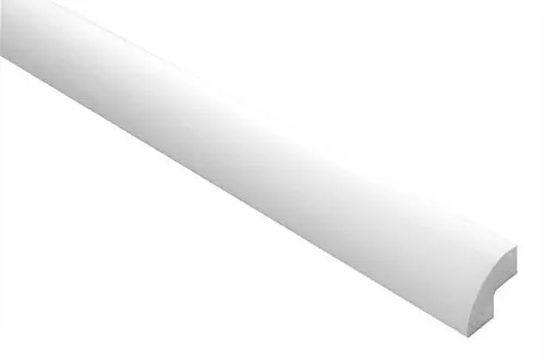 Produktbild: Zierleisten Sparpaket E-1 | leicht und stabil | extrudiertes Styropor | Stuckprofile | Decken-/ und Wandübergang | modern weiß | dekorativ | XPS | 22 x 22 mm | 20 Meter