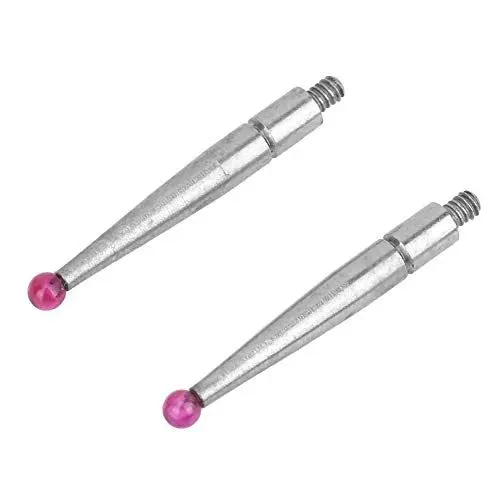 Produktbild: Zifferblatt -Testanzeigen -Sonden -Wolframstahl Ruby 2PCS hohe Präzision langlebiges Messwerkzeug für Maschinisten e Metallarbeiter 2 x 0,2 x 0,1 cm (Rubinnadel*2)