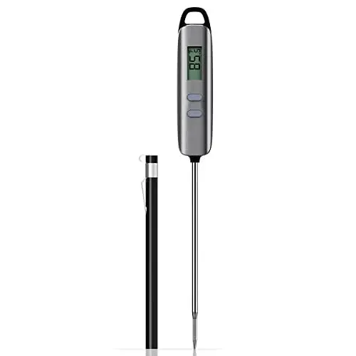 Produktbild: ZIGAGA HBCP022AH Küchenthermometer, Edelstahl, Kunststoff, Grau