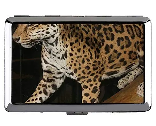 Produktbild: Zigarettenetui, Leopard-Katzen-Familien-Leopard behalten Visitenkarten in einwandfreiem Zustand