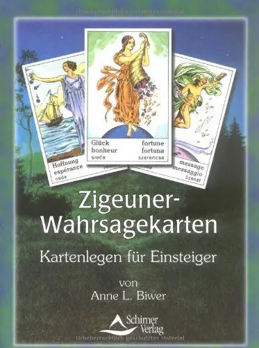 Produktbild: Zigeuner-Wahrsagekarten: Kartenlegen für Einsteiger