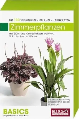 Produktbild: Zimmerpflanzen: Die 100 wichtigsten Pflanzen-Lernkarten
