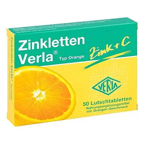 Produktbild: Zinkletten Verla Orange, 50 St