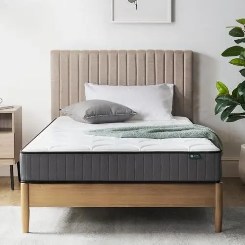 Produktbild: Zinus Hybrid Taschenfederkernmatratze 90 x 200 cm - Härtegrad H2-H3, Höhe 20 cm - kühl - Memory-Schaum – ÖKO-TEX Zertifiziert - Ergonomische Matratze - produziert nach deutschem Qualitätsstandard