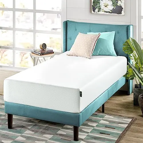 Produktbild: Zinus Matratze 90x200 cm - Härtegrad H2-H3 - Höhe25 cm - Öko-Tex zertifiziert - Grüner Tee Matratze in Memory Foam