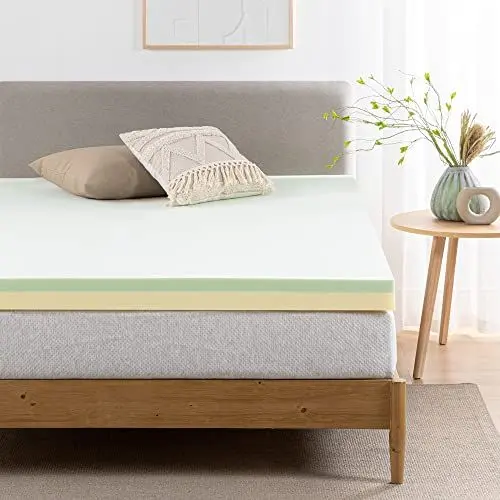 Produktbild: Zinus Matratzenauflage 100x200 cm - Härtegrad H2-H3 - Höhe7,6 cm - Öko-Tex zertifiziert - Matratze aus Memory-Schaum