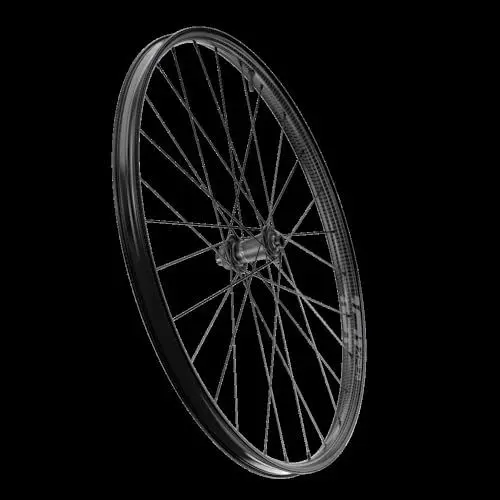 Produktbild: Zipp Unisex – Erwachsene AMWH 101X TL DBCL 65F12X100 STD NTWA1, Schwarz, Einheitsgröße