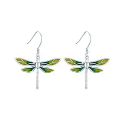 Produktbild: Libellen Ohrringe 925 Sterling Silber Libellen Hängende Ohrringe Libellen Schmuck Libelle Glücks Damen Ohrringe Schmuck Geschenke für Frauen und Mädchen