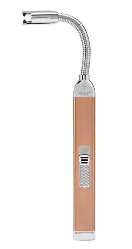 Produktbild: Zippo 2006828 Rechargable Candle Lighter FlexNeck-Rose Gold Feuerzeug, Aluminium, Cranberry