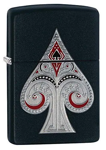 Produktbild: Zippo Unisex – Erwachsene Feuerzeug 60001243 24840 Meadow Matte Benzinfeuerzeug, Transparent, 26 x 3,5 x 5,5 cm