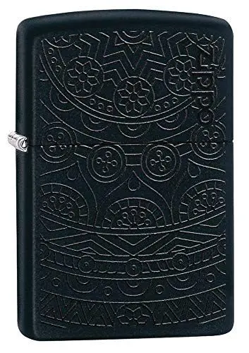 Produktbild: ZIPPO | Feuerzeug, Tone on Tone Design, Black Matte