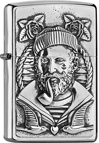 Produktbild: Zippo SAILOR-200-Zippo Collection 2019-2005922-55,00 €, Silber, smal