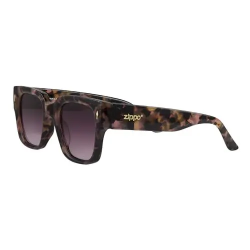 Produktbild: Zippo Sonnenbrille – Schildpatt – Unisex, für Damen und Herren – UV400-Schutz – CE-geprüft