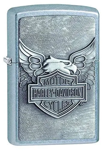 Produktbild: Zippo-Feuerzeug, 20230 Motiv Harley-Davidson, Street Chrome, One Size