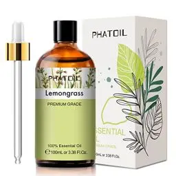 Produktbild: Zitronengrasöl 100ml, Ätherisches Öl Zitronengras Reine Naturrein, Ätherische Öle für Diffuser Aromatherapie, Duftöle Zitronengras Öl für Luftbefeuchter, Kerzen, Duftlampe