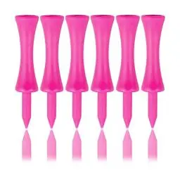 Produktbild: Zivisk Golf Tees Kunststoff 100 Stück Rosa 57mm