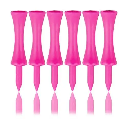 Produktbild: Zivisk Golf Tees Kunststoff 100 Stück Rosa 57mm
