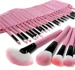Produktbild: ZJchao 32 Pink Pinsel MAKE UP Kosmetik Profi Schatten 18 Stiftung Puder Blush, Make Up Pinsel Set, Professionelles Schminkpinsel Kosmetikpinsel Lidschatten Gesichtspinsel Eyeliner