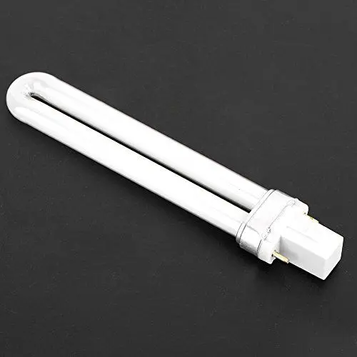 Produktbild: ZJchao 4 Stücke 9W UV Röhren, UV Röhren für Tragbare LED Nagellampe, Professionelle UV Nagel Trockner Aushärtung Lichtschlauch Maniküre Werkzeug Ersatz U Form UV Lampe
