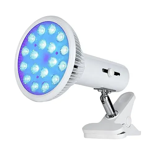 Produktbild: ZJchao Blaulicht-Lampengerät - professionelles tragbares Akne-Entfernungsgel, LED-Gerät zur Behandlung von Baby-Gelbsucht und Narben, tragbare Hautpflegemaschine