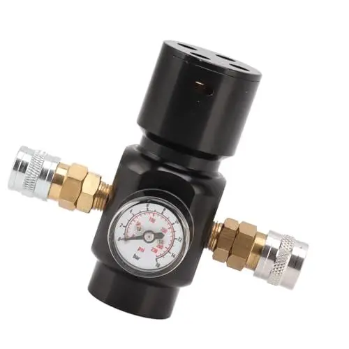Produktbild: ZJchao CO2-Mini-Regler, Mini-Gasregler, Soda-Fass-Regler, Regler, CO2-Fass-Druckregler, CO2-Regler mit Innengewinde