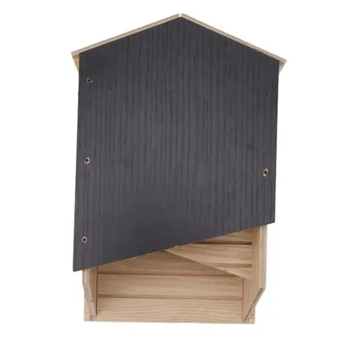 Produktbild: HWGING Fledermaushaus-Set, Doppelkammer, Holz, Wasserdicht, Winddicht, Fledermauskasten, Unterschlupf den Außenbereich, Garten, Terrasse, Hof
