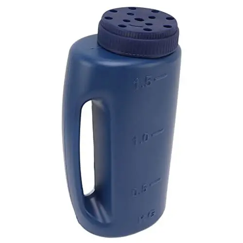 Produktbild: Haofy Handdüngerstreuer, Robuster Saatsalzstreuer für den Garten, ABS, 19 X 12,5 cm (Blue)