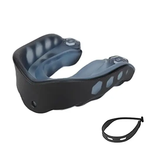 Produktbild: ZJchao Sport-Mundschutz, schmale Passform, stoßdämpfender Mundschutz, für Boxen, Rugby, MMA, erwachsene Sportler
