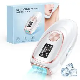 Produktbild: ZKMAGIC IPL Geräte Haarentfernung mit Kühlfunktion - 999,900 Lichtimpulse Schmerzfreie Laser Haarentfernungsgerät für Männer, Körper, Frauen