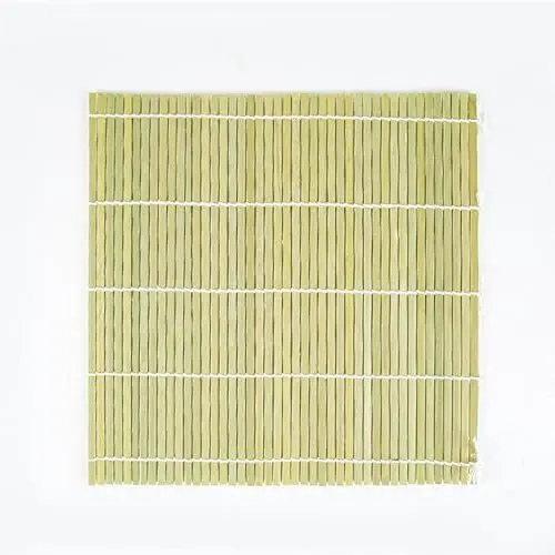 Produktbild: ZLXHDL Sushi-Roller, 23,9 x 23,9 cm, Sushi-Matte, Bambusmatte, Sushi-Herstellungswerkzeug für mit Nori umwickelten Reis, Sushi-Rollmatte für Anfänger