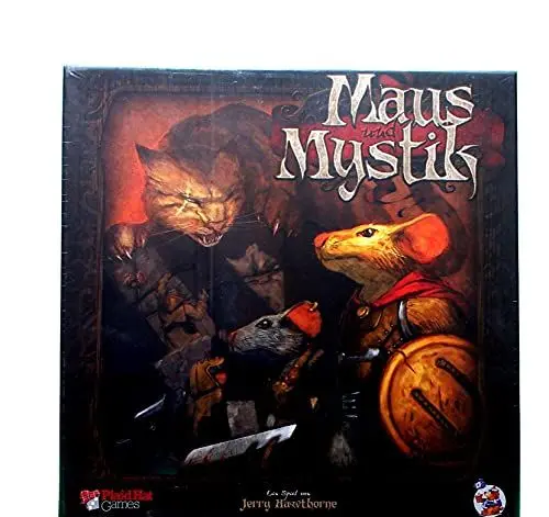 Produktbild: ZMan, Maus und Mystik, Grundspiel, Kennerspiel, Brettspiel, 1-4 Spieler, Ab 7+ Jahren, 60+ Minuten, Deutsch