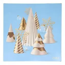 Produktbild: ZMILE COSMETICS Beauty Adventskalender '3D Christmas Trees’ - 24 Überraschungen zum Schminken und Stylen im tradionellen Türchen-Adventskalender mit veganer Kosmetik
