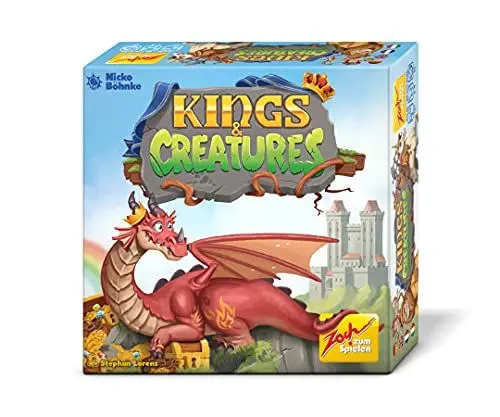Produktbild: Zoch 601105160 Kings & Creatures – das spannende Fantasy Kartenspiel, 2 bis 6 Spieler, für Kinder ab 10 Jahre